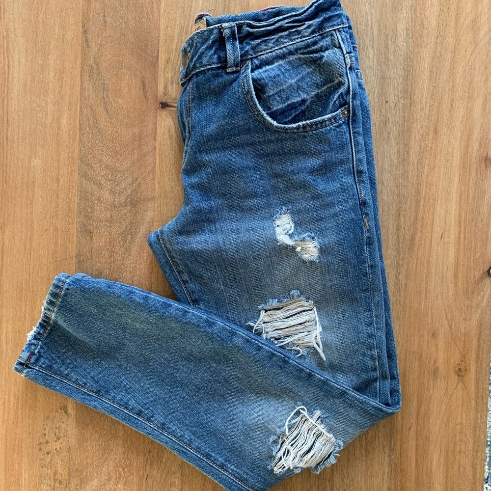 Zara vintage edition Z1975 premium denim jeans - Picture 2 of 8